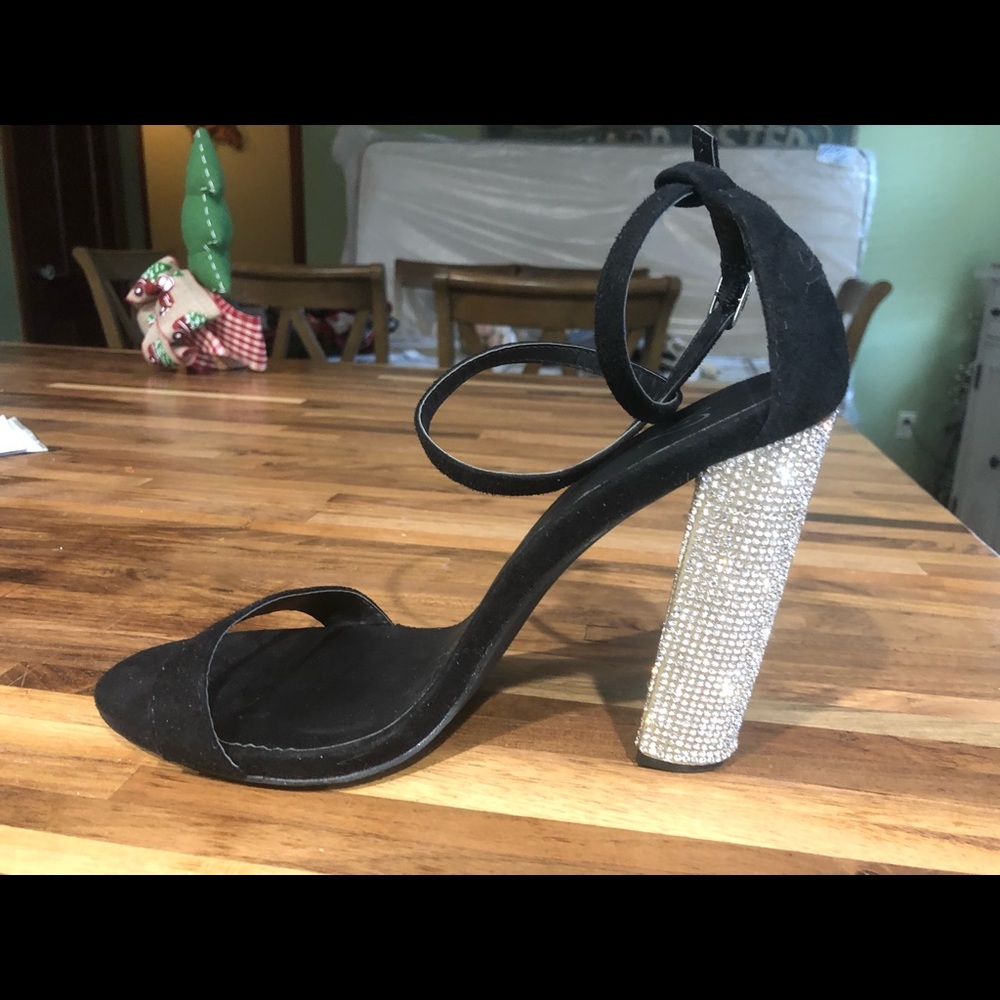 black heels